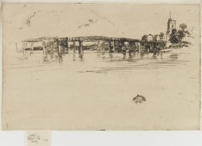 Der kleine Putney, Nr. 1, 1879 von James Abbott McNeill Whistler